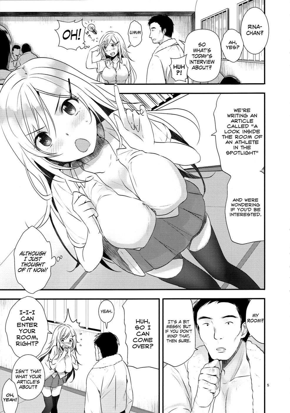 Hentai Manga Comic-I love you, Senpai-Read-4